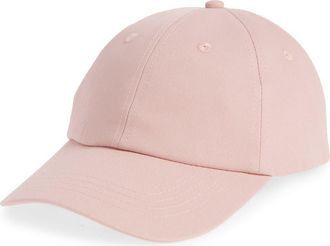 Treasure & Bond Cotton Twill Ball Cap in Pink Lotus at Nordstrom