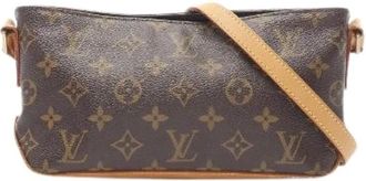 Louis Vuitton Pre-owned Cross Body Bags, female, Brown, Size: ONE SIZE Pre-owned Canvas Shoulder Bag