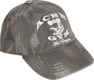 Acne Studios Visor Hat With Print