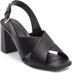 Nordstrom Rack Holland Heeled Sandal in Black at Nordstrom Rack, Size 8.5