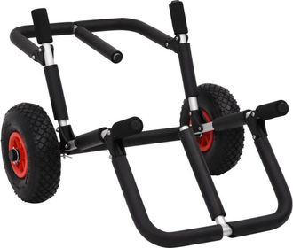 vidaXL Carrito Plegable De Kayak Aluminio 90 Kg Vidaxl N/a