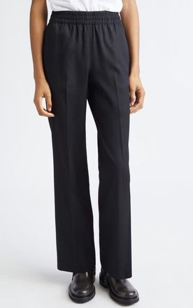 Golden Goose Brittany Lightweight Virgin Wool Joggers in Black at Nordstrom, Size 10 Us