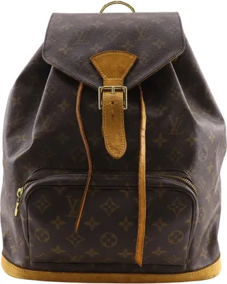 Louis Vuitton Monogram Brown Monogram Backpack (Pre-Owned)