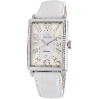 Gevril Group WoMens 6209NE Glamour Automatic White Diamond Watch - One Size