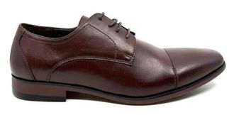 Uncut Perkins Derby Shoe in Chocolate Textured Pu at Nordstrom, Size 10