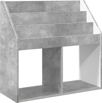 vidaXL Estanter&iacute;a Para Ni&ntilde;os Gris Concreto 72,5 X 29,5 X 69 Cm Vidaxl
