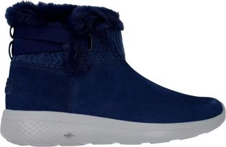 Skechers On-The-Go City 2-Cozy Vibe Blue Suede Winter Boot HAWK2341