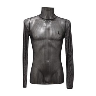 Patrizia Pepe Maglia Lupetto Knit - Heren - Truien - Zwart - Maat: M