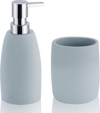 tomasucci Juego de ba&ntilde;o Maja, azul claro