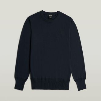 G-Star Core Gebreide Trui - Donkerblauw - Heren