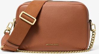 Michael Kors Bryant Medium Pebbled Leather Camera Crossbody Bag