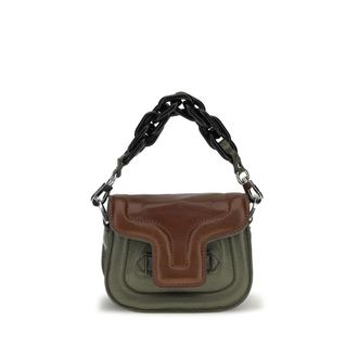 Pierre Hardy Brown Calf Leather Bos Taurus Womens Handbag