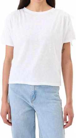 Goldie London Modern Muse Tee In White
