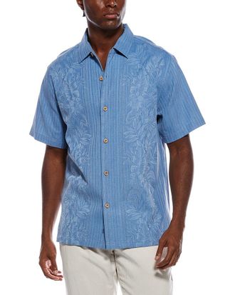 Tommy Bahama Maui Border Silk Shirt