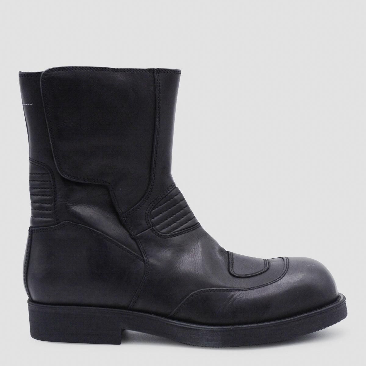 Men's Maison Margiela Leather Boots up to −47% Stylight