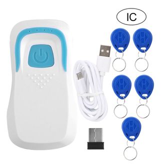 OEM Lector Rfid Inal&aacute;mbrico Bluetooth, 13,56 Mhz, Blanco, 50 G, 90 X 50 X 22 Mm