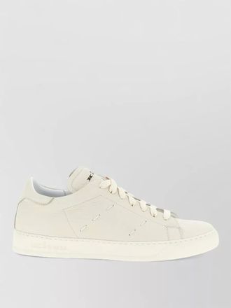 Kiton deer leather low-top sneakers