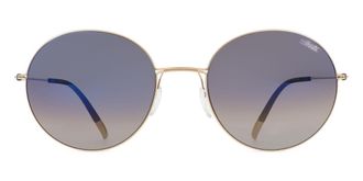 Silhouette 8736/75 7730 Mens Sunglasses Gold Size 52