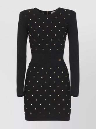 Elisabetta Franchi knitted mini dress