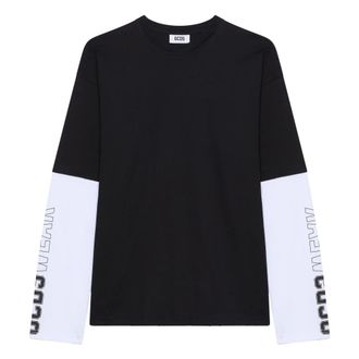 GCDS T-shirt a manica lunga - - Tops - Uomo - Multicolore - 2XL
