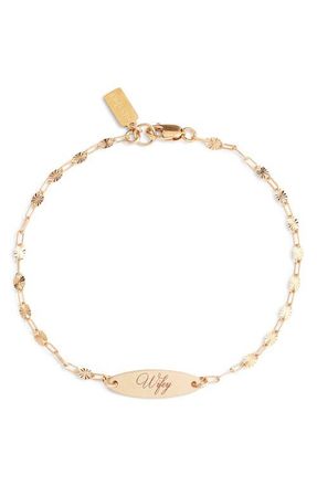 Set & Stones Wifey Banks Bracelet in Gold at Nordstrom