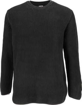 C.P. Company Ribbed Texture Crew Neck Knitwear by C. P. Company