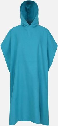 Mountain Warehouse Womens Mountain Warehouse Womens/Ladies Lagoon Microfibre Poncho - Blue/Green - Size: 22/26/24/28/6/14/10/16/18/20/2/4/8/12
