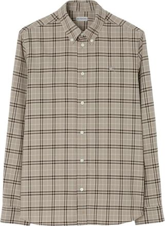 Burberry Check-pattern Shirt