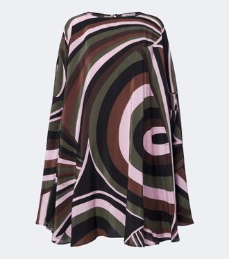 Pucci Iride cr&ecirc;pe de chine silk kaftan