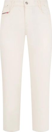 Diesel D-Rifty Slim Pants - Dames - Jeans - Beige - Maat: W30 Katoen