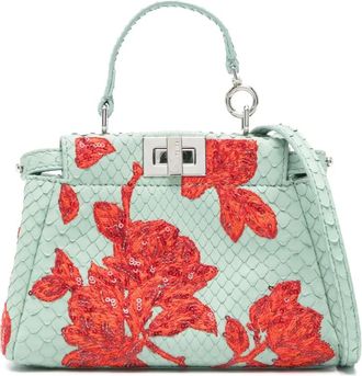 Fendi Borsa tote Peekaboo - Verde