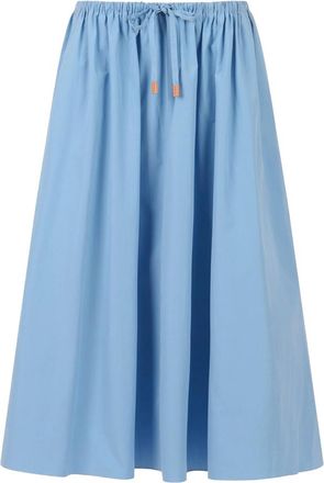 Marni Drawstring Gathered Midi Skirt