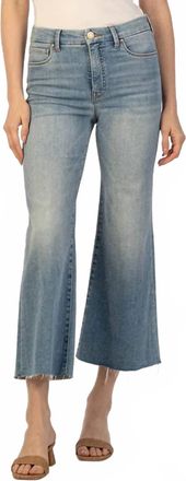 Kut from the Kloth Meg High Rise Ankle Flare Jeans In Romantic Wash