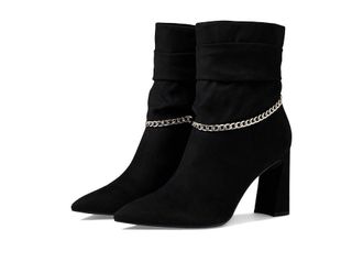 Marc Fisher Bear 2 Boots Womens US 8 Black Pointed Toe Ankle Bootie ZPO2935
