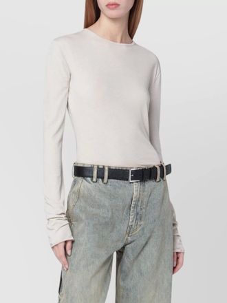 Entire studios cotton blend crewneck t-shirt