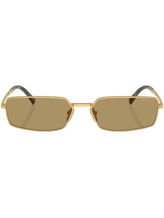 Prada Occhiali da sole Prada PR A60S squadrati - Oro