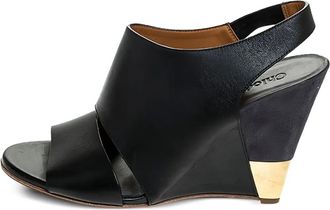 Chloé Sandali Eliza 105mm con zeppa - Black