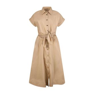 Liu Jo Dames, Jurken, Beige, Maat: S