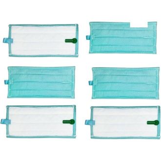 OEM Paquete De 6 Pa&ntilde;os De Repuesto Lavables Para Aspiradoras De Vapor Vorwerk Y Kobold Sp600