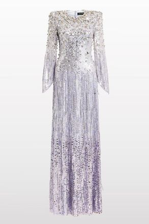 Jenny Packham Phara Dress in Iris at Nordstrom, Size 18 Uk