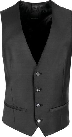 Roy Robson Gilet Smanicato 05038 - Heren - Gillet - Zwart - W26 - Wol - Kostuums