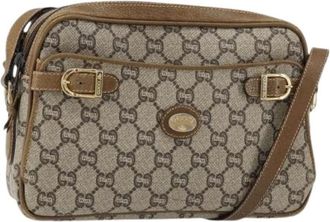 Gucci Pre-owned Cross Body Bags, female, Beige, Size: ONE SIZE Pre-owned Cross Body Bag