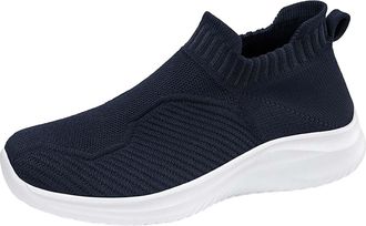 Generic Ladies Slip on Plantar Fasciitis Gym Trainers Womens Shoes Ethnic Casual Shoes Summer Fashion Hollow Breathable Flat Heel Soft Sole Casual Womens Walk