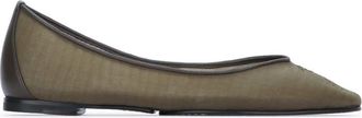 Jacquemus Grey Slip On Ballet Flats