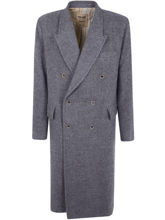 Uma Wang Coat Long Grey Riccardo
