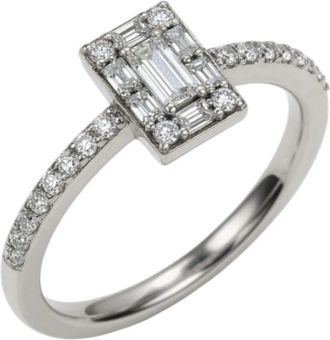 Pandora Luminous Ice Ring - Dames - Ringen - Grijs - 50 MM - Accessoires