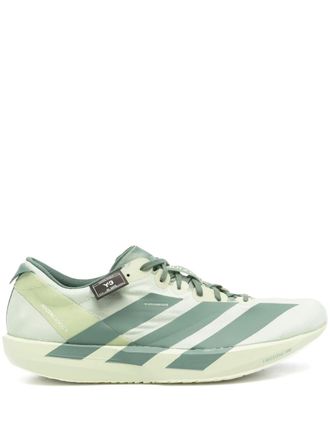 Yohji Yamamoto Adizero Adios 9 sneakers - men - Fabric/Rubber/Fabric - 9.5 - Green