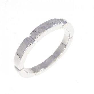 Cartier White Gold White Gold (18K) Band Ring (Pre-Owned)