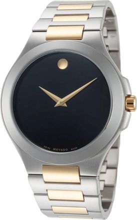 Movado Mens Classic Black Dial Watch