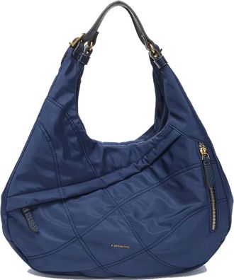 Abbacino Trendy Nina Hobo Bag - Dames - Schoudertassen - Blauw - ONE Size - Polyester - Tassen
